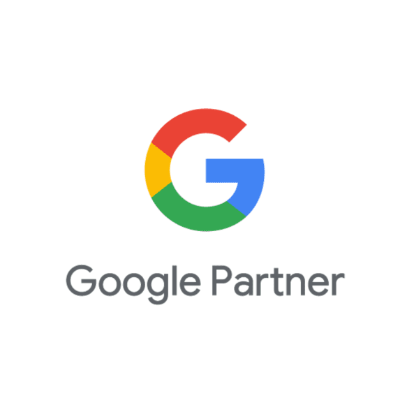 The image showcases the Google Partner logo, a testament to excellence in digital marketing services. It features a multicolored G above the words Google Partner in gray text, all set against a plain white background—perfect for any leading marketing agency.